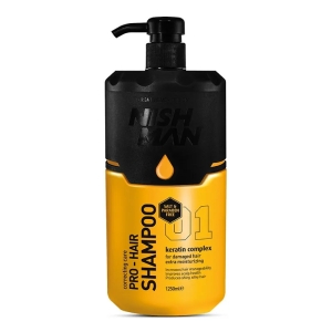 Sampon pentru par – Nish Man – Keratin Complex – 1250ml 